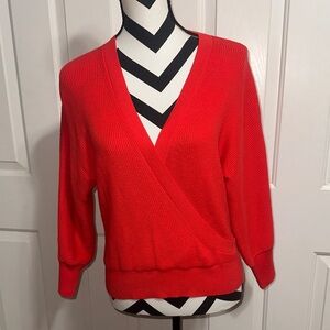 White + Warren V-Neck Sweater